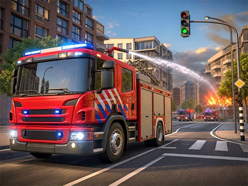 Fire Truck Rescue simulator - 788bet