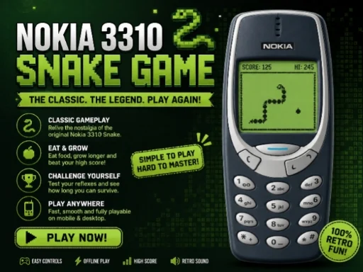 Nokia 3310 Snack Game - 788bet