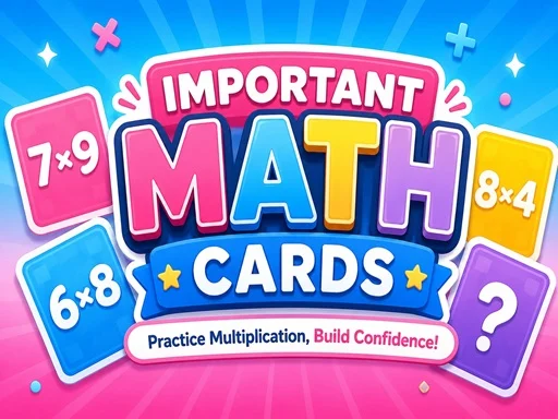 Important Math Cards - 788bet